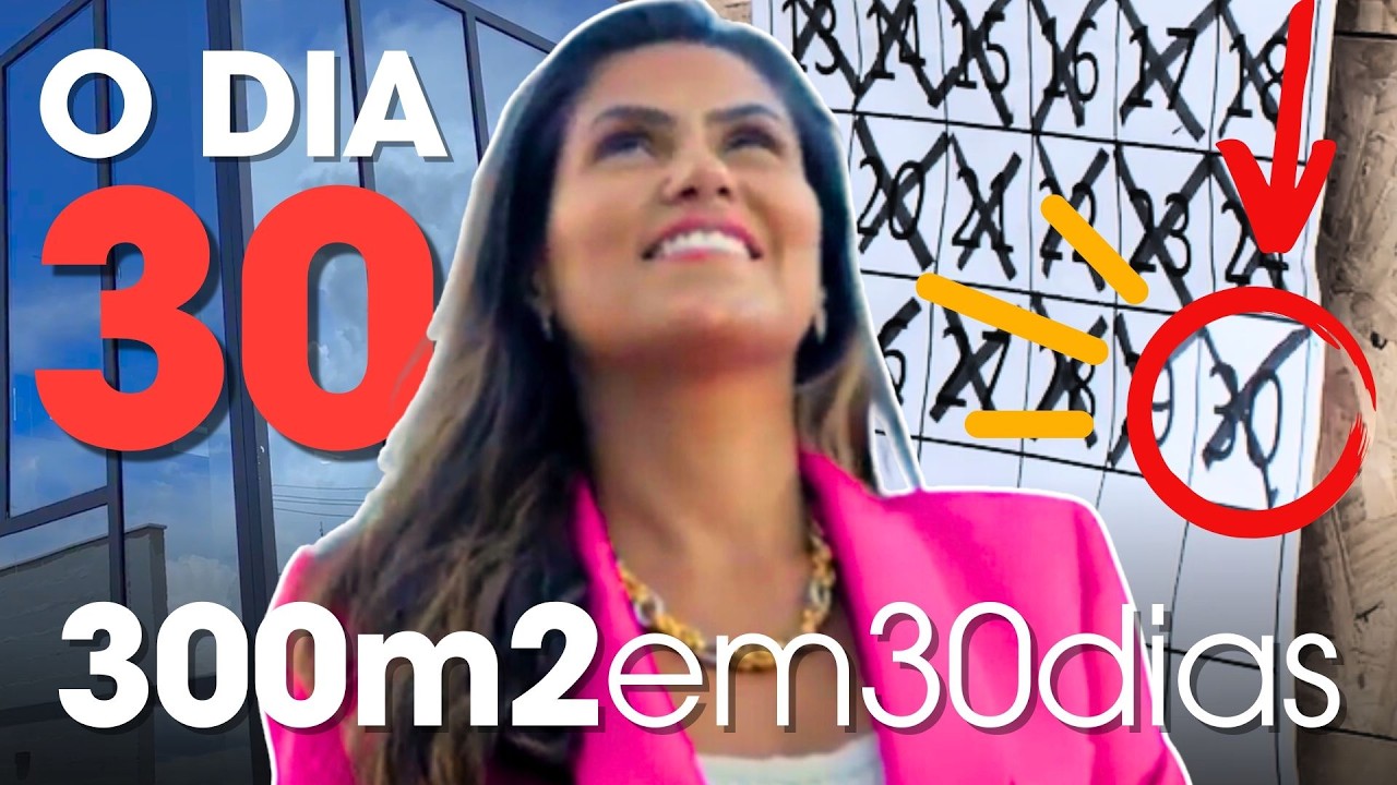 Ep. 9 • O Que Possível Construir Em Apenas 30 Dias?? • 300m² em 30 dias